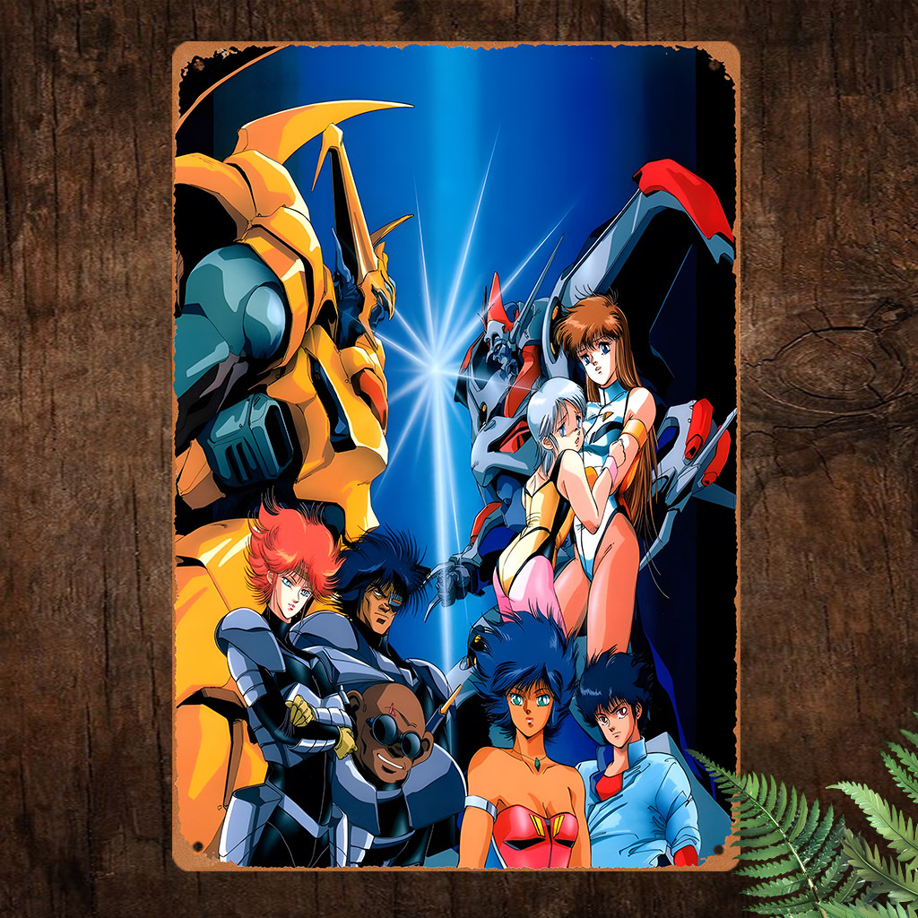 Vintage Anime-Inspired Metal A - Home Office Or 评论和价格