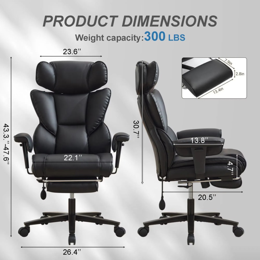 Office Chair with Foot Rest an - Ergonomic Office Chair 评论和价格