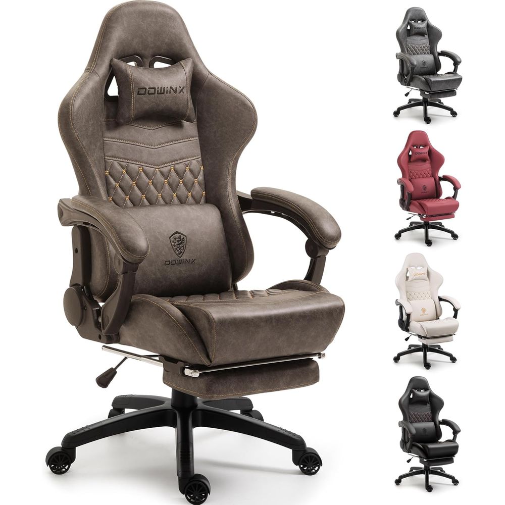 Big & Tall Vintage Gaming Chai - Ergonomic Office Chair 评论和价格
