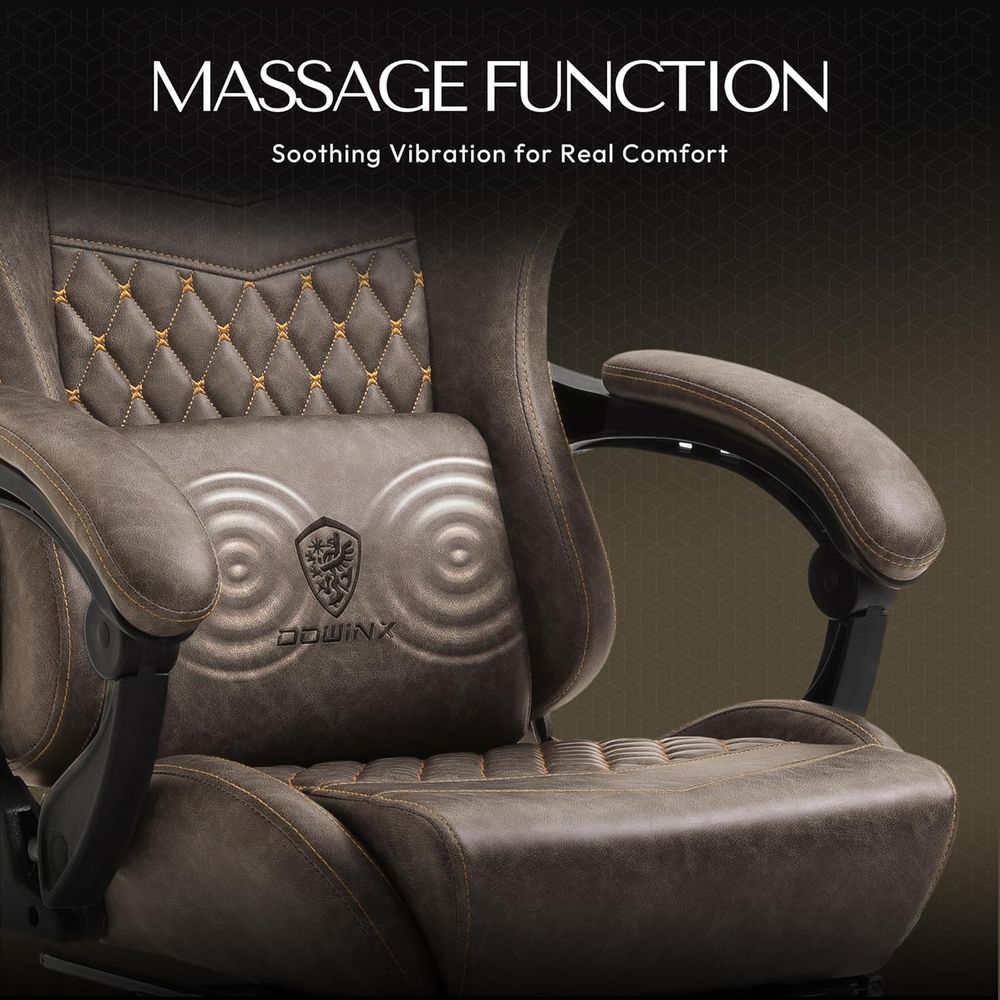 Big & Tall Vintage Gaming Chai - Ergonomic Office Chair 评论和价格