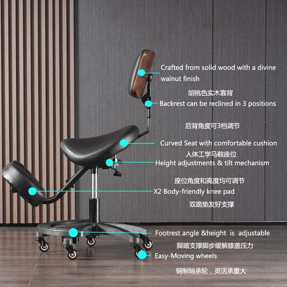 Adjustable Ergonomic Kneeling  - Ergonomic Office Chair 评论和价格