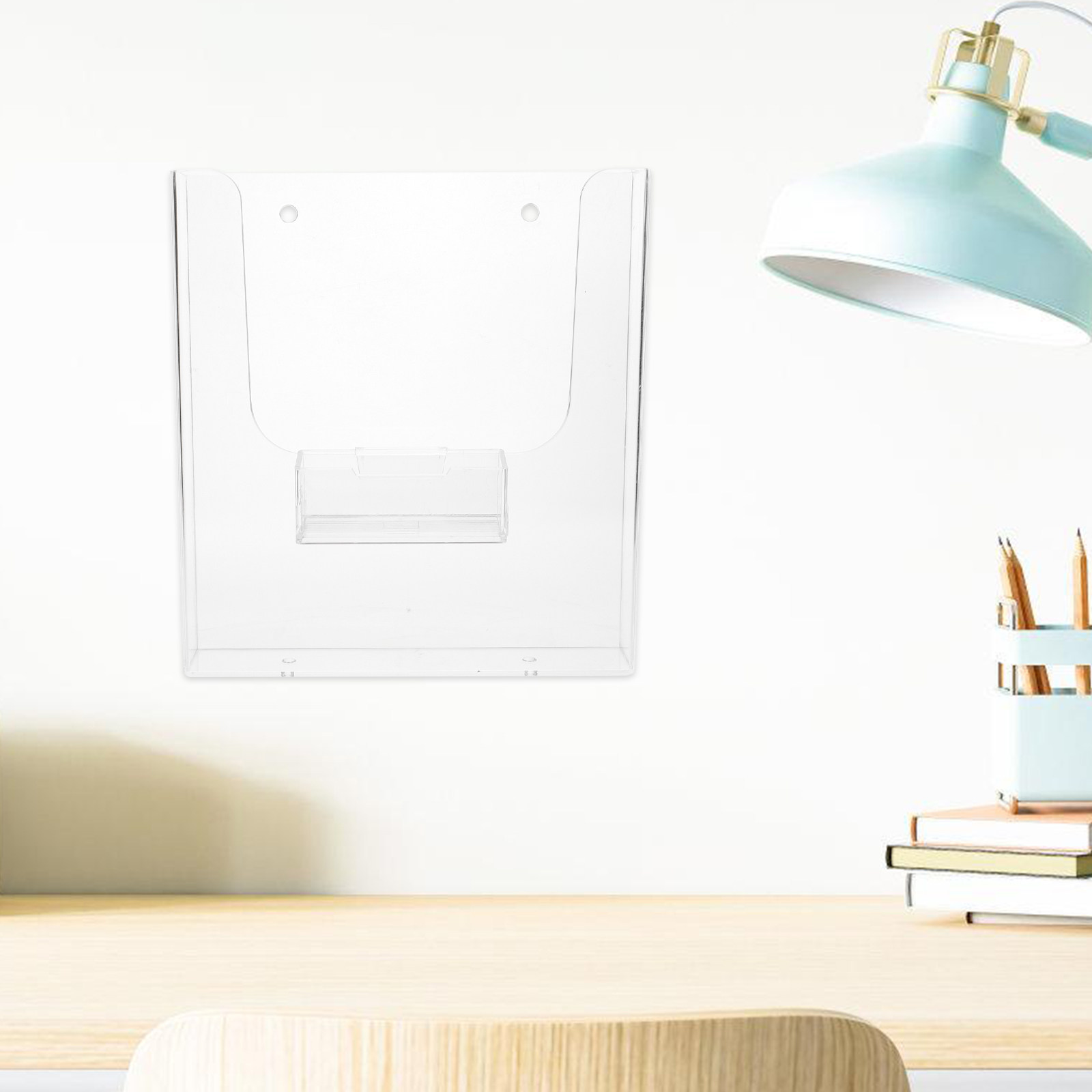 Wall Mount Acrylic Paper Holde - Document Holder Stand 评论和价格