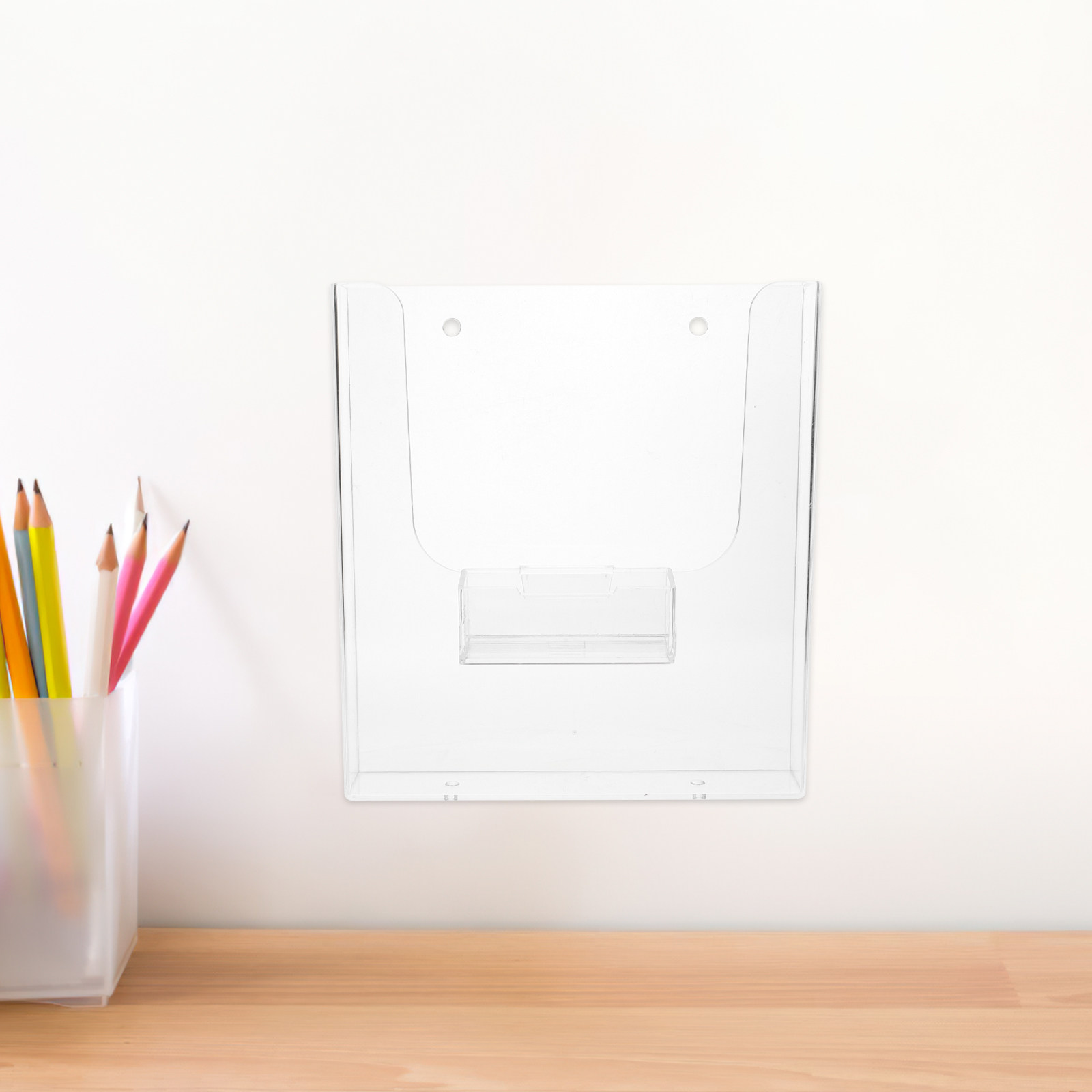 Wall Mount Acrylic Paper Holde - Document Holder Stand 评论和价格